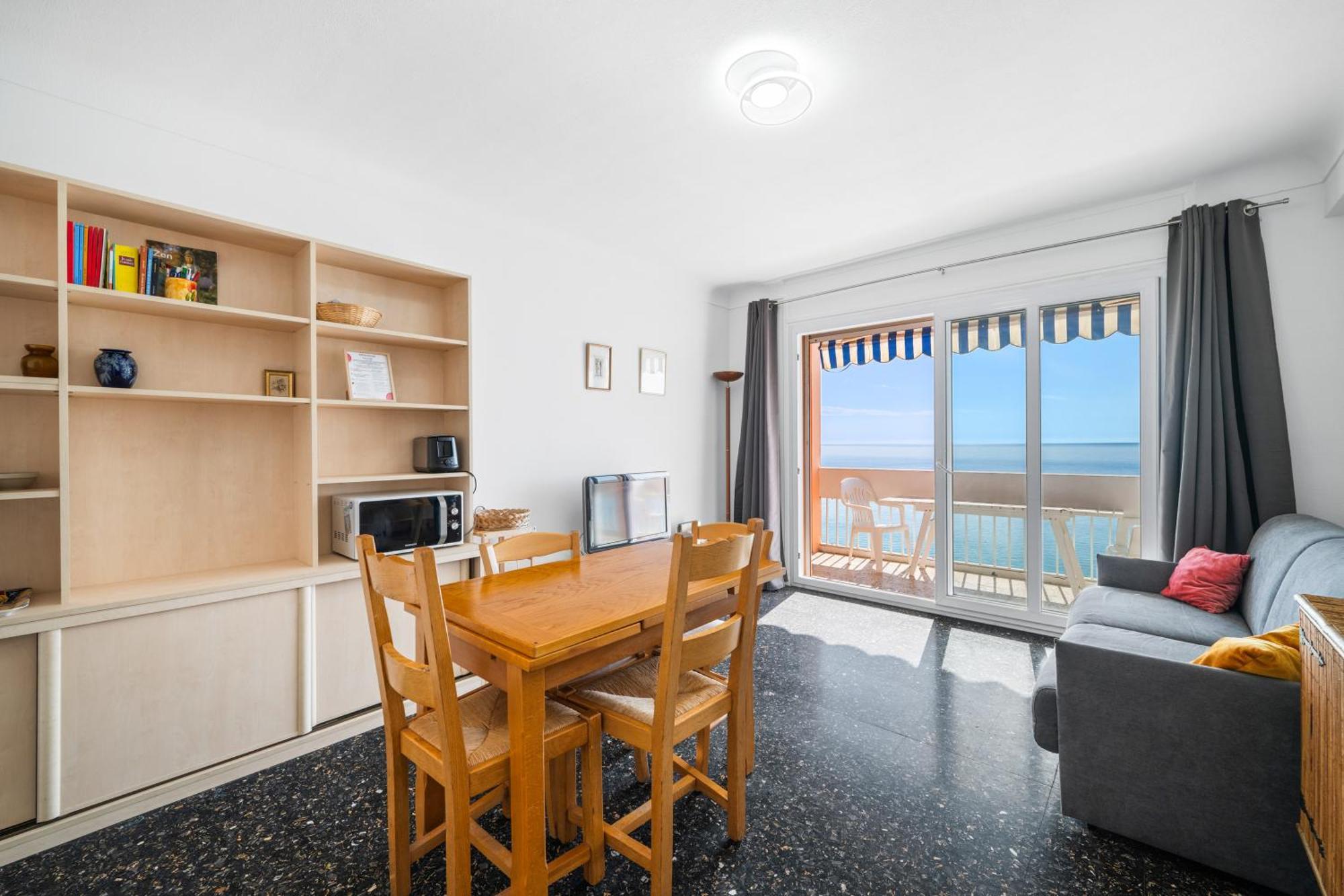 Le Panorama -Vue Exceptionnelle - Dernier Etage - Front De Mer Menton Exterior photo
